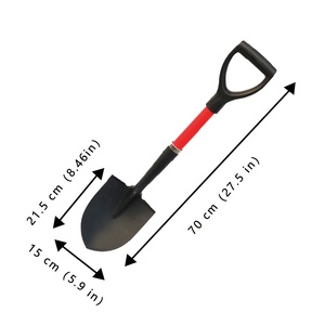 Vente directe d'usine <span class=keywords><strong>mini</strong></span> pelle jardin agriculture Agriculture pelle en acier avec poignée - Product Image 2
