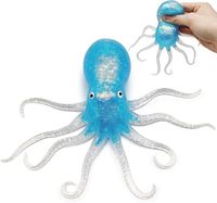 Squishy octopus stressballen voor volwassenen, sensorische fidget toys, zeedieren stressbal, partyfavoren, stressverlichtende cadeaus