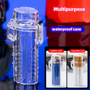 풀 사이즈 라이터 J6 용 다기능 방수 투명 라이터 케이스 커버 홀더 - Product Image 2