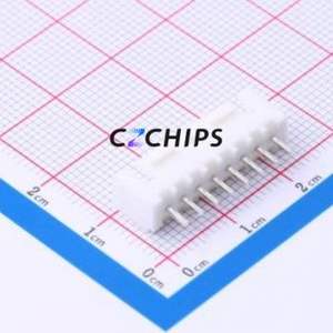 WAFER-HA2.54-8PZZ Wire-to-Board Pin Header Through hole Component (THT),P=2.5mm Connector 1x8P 2.5mm Through Hole XHB - Product Image 2