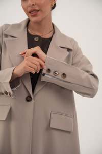 Tùy chỉnh OEM chất lượng cao ramadan EID truyền thống nhà sản xuất quần áo ghi chú ve áo một nút khiêm tốn <span class=keywords><strong>Dubai</strong></span> 2025 của phụ nữ abaya - Product Image 5