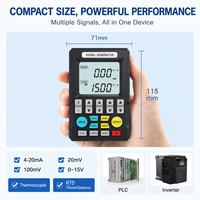 High Precision Adjustable DC Signal Generator 4-20mA 0-10V for Water Treatment Automation Control System Calibration