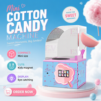 Mini distributeur automatique de bonbons et de barbe à papa pour les zones de caisse des magasins de proximité