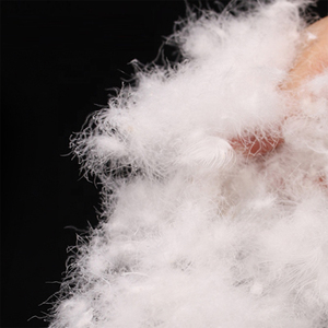 90％グースダウン充填、天然ホワイトダウンと羽毛充填、掛け布団、枕、ジャケットなどに最適、超ふわふわの柔らかさ - Product Image 5