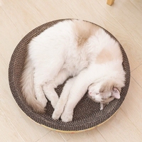 Griffoir Magique Pliable pour Chat en Carton Ondulé Recyclé Anti-rayures avec Aimants – Jouet et Niche pour Chat pour Dormir et Jouer