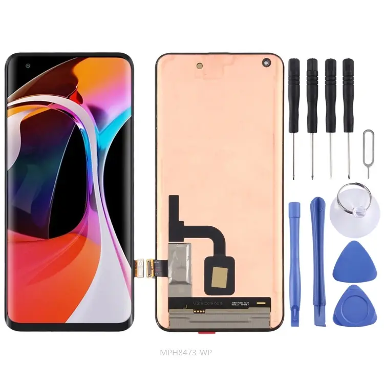 Orijinal yeni Amoled Xiaomi Mi Note 10 Lite ekran LCD sayısallaştırma paneli Xiaomi not için 10 Lite LCD dokunmatik ekran ekran