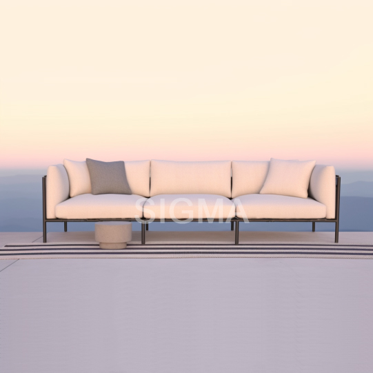 Easy To Use Comfortable Cheap Aluminum Sofa Aluminium Garden Furniture Patio Aluminum Furniture Set