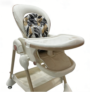 <span class=keywords><strong>Chaise</strong></span> haute électrique intelligente pour bébé, <span class=keywords><strong>berceuse</strong></span> multifonctionnelle, pliable, inclinable, à bascule, en métal, deux-en-un - Product Image 2