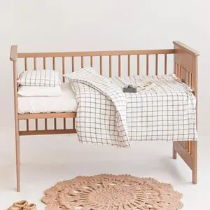 Комплект постельного белья для детской кроватки, 100% постельное белье