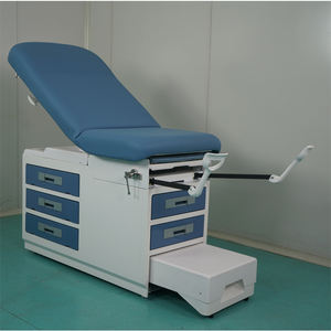 Kursi Obstetri Diagnostik dan Tempat Periksa Dokter Bersertifikat ISO Operasi Manual Konstruksi Logam untuk Penggunaan Rumah Sakit - Product Image 3