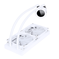 Écran LCD SAMA, dissipateur thermique de refroidissement scientifique, refroidisseur de processeur pour ordinateur, effet ARGB AM5, refroidissement par eau pour PC
