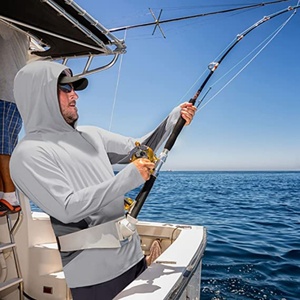 Long Sleeve Fishing t Shirt <b>Reflective</b> Mens Performance Fishing Shirts Custom Fishing Water Shirt - Product Image 1