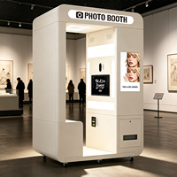 Machine Photobooth Modulaire pour Centre Commercial, Rue, Soirée, Divertissement Extérieur – Personnalisable en Couleur