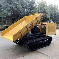 Prix usine 1500kg charge Mini Dumper chenilles camion Dumper Mini Dumper camion à benne basculante