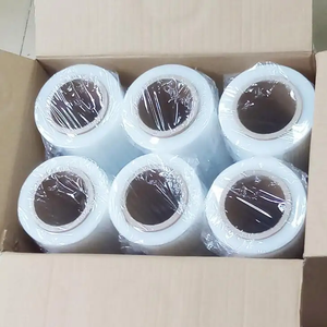 Transparent 300m Length x 50cm Width LLDPE Stretch Film Pallet <b>Wrap</b> Soft Hardness Moisture Proof Casting Processed - Product Image 6