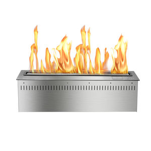 Chimenea eléctrica moderna inteligente Kamin de acero inoxidable de 72 pulgadas - Product Image 5