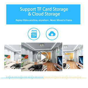 Intérieur De Sécurité Sans Fil WiFi Caméra IP Intelligente <span class=keywords><strong>Nounou</strong></span> Chien Chat Cam avec Vision Nocturne 2 Voies De Détection De Mouvement - Product Image 3