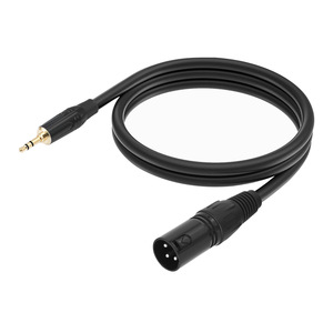 3,5mm macho XLR hembra 3,5 XLR macho hembra equilibrado tres núcleos Audio mezclador micrófono PVC chaqueta para proyector Cámara altavoz - Product Image 3