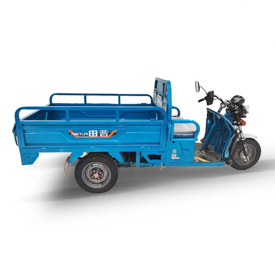 Brand New Electric Cargo 2800Watt Thaico Tata Mini Tandem Motor electric Tricycle for men use