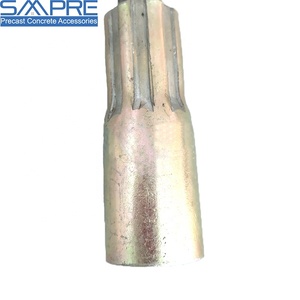 Threaded ngắn nâng ổ cắm rắn lượn sóng đuôi Neo cho bê tông đúc sẵn công cụ xây dựng kim loại vật liệu xây dựng - Product Image 4