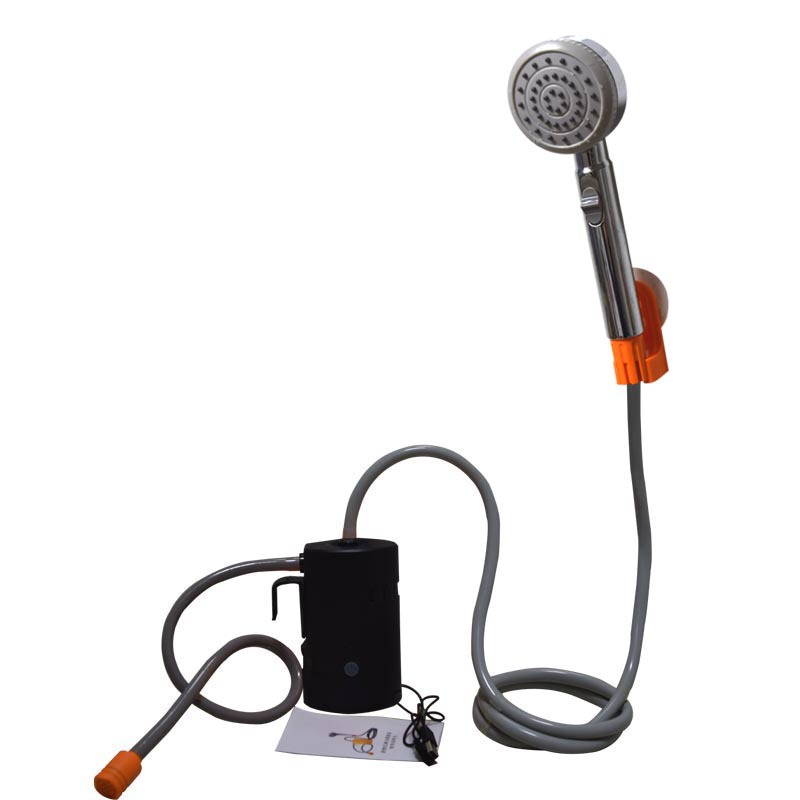 Electric shower black/high configuration water stop showerhead