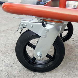 Carro de Almacenamiento Personalizable con Ruedas de Acero y Frenos, Capacidad de Carga de 3000 lb, para Paneles de Yeso y Mármol - Product Image 4