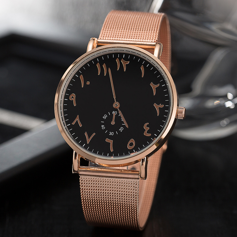 Rosegold negro