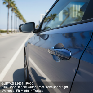Poignée de porte extérieure GURTAS 82661-1R050 bleue, avant-arrière droite, ajustement universel, fabriquée en Turquie - Product Image 3