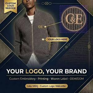 <strong>Men's</strong> Zip up Cardigan <strong>Sweaters</strong> Heavy Weight Old Money Style Mock <strong>Neck</strong> Casual <strong>Turtle</strong> <strong>Neck</strong> <strong>Sweaters</strong> Knitted Essentials Knitwear - Product Image 1