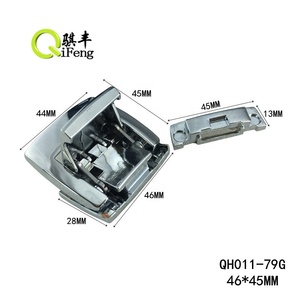 Qifeng Hot Bán Nhôm Trường Hợp Chuyến Bay Phụ Kiện Kim Loại Phần Cứng Hộp Khóa - Product Image 5