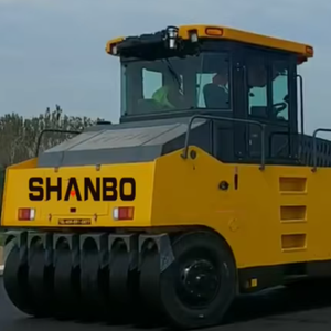 High Quality 15 Ton 16 Ton Pneumatic Tire <b>Roller</b> New <b>Rubber</b> Tire Road <b>Roller</b> for Sale - Product Image 4