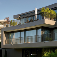 Aludream panneau composite de façade en aluminium pour mur d'extérieur feuille ACP
