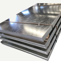 Tôle d'acier galvanisé (GI) durable, calibre 24 et 18, revêtement zinc, épaisseur 1,5 mm/3 mm