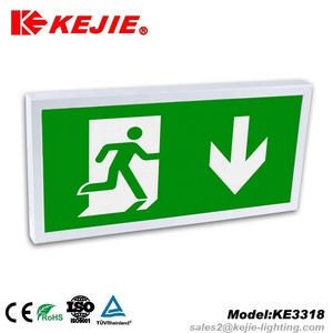 2019 caliente Kejie 30mm led <span class=keywords><strong>señal</strong></span> de <span class=keywords><strong>salida</strong></span> de <span class=keywords><strong>emergencia</strong></span> iluminación con pruebas - Product Image 1