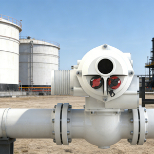 ตัวกระตุ้นไฟฟ้าแบบปรับความเร็วอัตโนมัติสำหรับงานอุตสาหกรรมจากโรงงานจีน รองรับโปรไฟบัส โมดบัส ฮาร์ท IP68 220V 380V 50Hz - Product Image 2