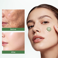 Crème hydratante pour le visage à la capsule de matcha, soin de la peau végétalien avec logo personnalisé, crème pour les taches brunes, hydratation, blanchiment, crème faciale en capsule