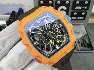 Unique Trend 3503 Yellow Top-quality Fashion <b>Skeletonized</b> Tourbillon <b>Automatic</b> Mechanical <b>Watch</b> for Men - Product Image 2