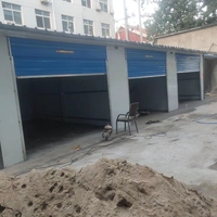 Porte à volet roulant en acier de style moderne Stockage en libre-service Enroulement manuel Intérieur antivol Surface finie Vente en gros