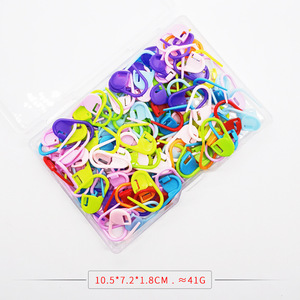 Plastic Safety Pins 120 Pieces Candy Color <b>Sewing</b> Kit Portable Auxiliary Tool <b>Box</b> - Product Image 3