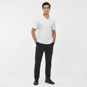 Chemises brodées pour hommes 100 % coton de haute qualité, grande taille, manches courtes, imprimées, anti-plis, avec poche, décontractées et élégantes - Product Image 1