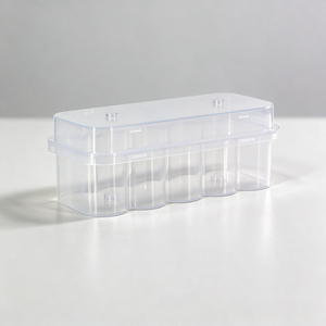 Boîte <span class=keywords><strong>de</strong></span> rangement personnalisée transparente en plastique 3/5 ml pour peptides pharmaceutiques, emballage pour poudre lyophilisée, étui <span class=keywords><strong>de</strong></span> stockage pour flacons, boîte porte-peptides - Product Image 1
