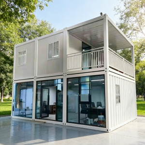 Kontainer Bertingkat Dua dengan Jendela Kaca & Teras - Baja Kekuatan Tinggi Logistik Global - Product Image 3