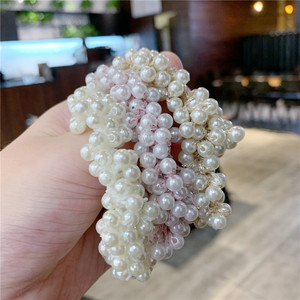 ยางรัด<span class=keywords><strong>ผม</strong></span>แบบสองห่วงสำหรับเด็กผู้หญิง ประดับมุก - Product Image 5