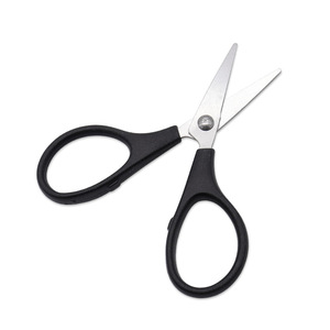 Office Scissors Stainless Steel Black Straight Head Stationery And Office Supplies - Product Image 1