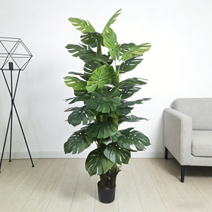 <span class=keywords><strong>Grand</strong></span> <span class=keywords><strong>palmier</strong></span> tropical artificiel Monstera Faux plantes d'intérieur et d'<span class=keywords><strong>extérieur</strong></span> Décoration de maison, de bureau et de jardin Plante artificielle <span class=keywords><strong>en</strong></span> plastique <span class=keywords><strong>Pot</strong></span> - Product Image 6