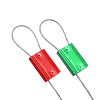 Sello de Seguridad para Cables con Número Impreso Personalizado ST-CS-HJ4, Sello de Seguridad a Prueba de Manipulación para Envío de Carga
