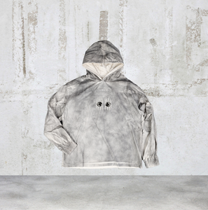 Sudadera con Capucha Extra Grande de Felpa 100% Algodón, Lavada al Ácido, Estilo Vintage, con Apliques Bordados Personalizados, con Cierre para Hombre, Talla XL - Product Image 2