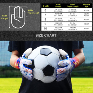 Goalie <strong>Gloves</strong> Goalkeeper <strong>Gloves</strong> Soccer Football <strong>Keeper</strong> <strong>Gloves</strong> for Adults and Children