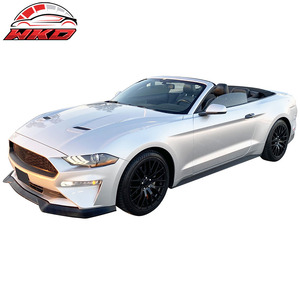 Lèvre de pare-chocs avant pour Ford Mustang GT 2018-2023 Style R Spec Non peint PP Splitter Diffuseur Garde-boue de menton Protection - Product Image 6