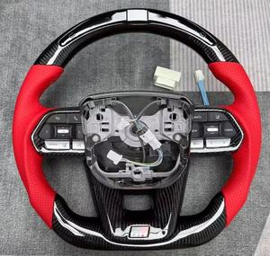 Volant en cuir pour <span class=keywords><strong>Toyota</strong></span> LC300 Land Cruiser Hilux <span class=keywords><strong>Gr</strong></span> Fortuner camry MK5 A90 79 Series <span class=keywords><strong>corolla</strong></span> GT - Product Image 6